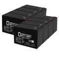 Mighty Max Battery 12V 9Ah SLA Replacement Battery for Yuasa NPX-35 - 8 Pack ML9-12MP814912371880